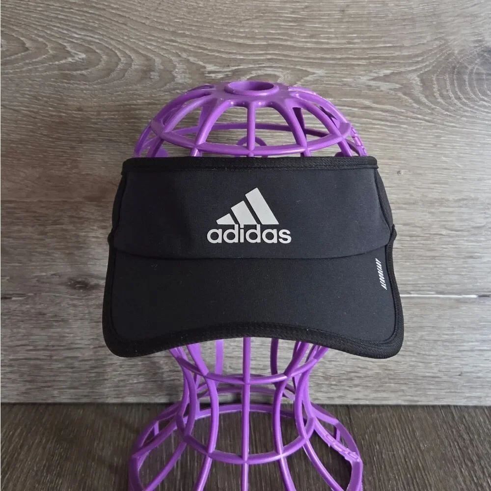 Adidas Black Visor Hat